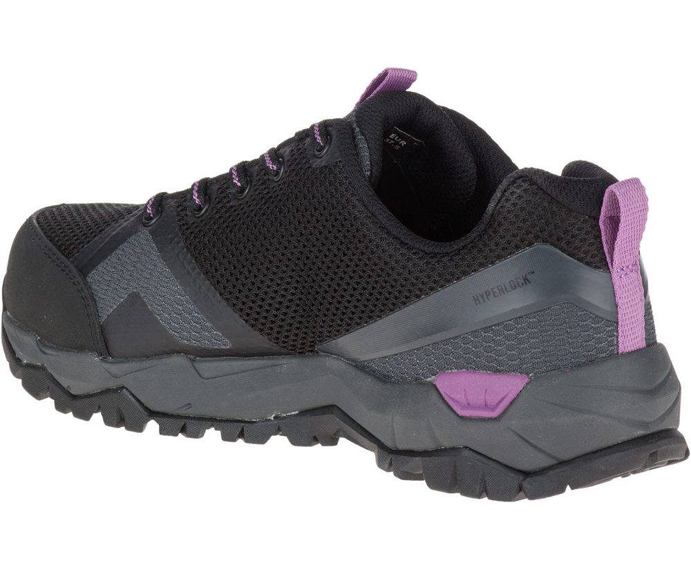 Merrell Vandresko Dame - Fullbench 2 Sd Steel Toe Work - Sort - PAF593784